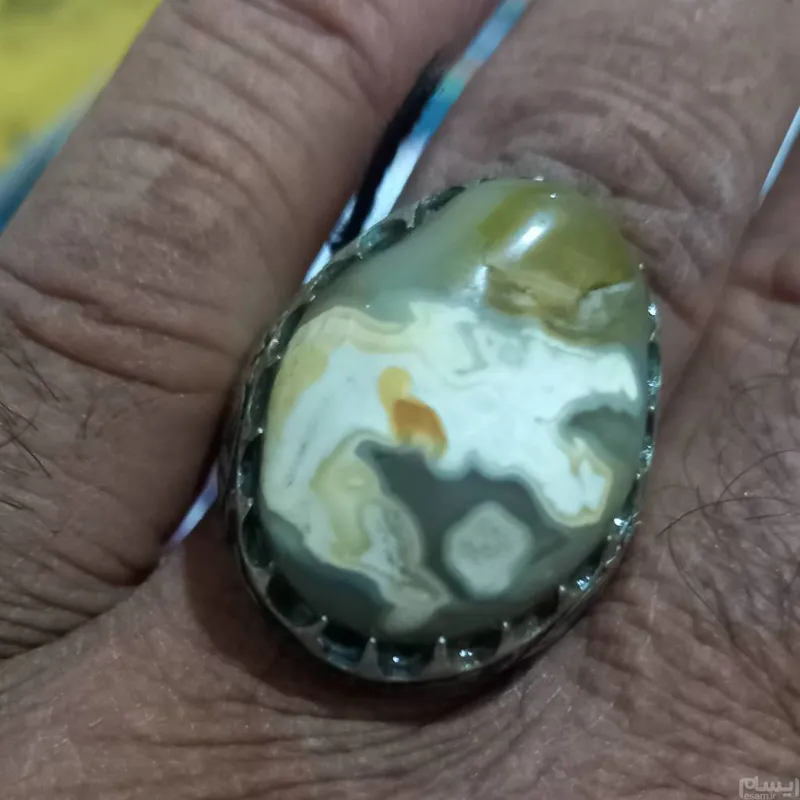 انگشتر مصور تمساح