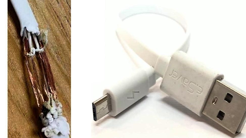 کابل پاور بانک Micro USB
