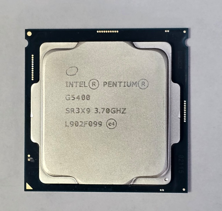 پردازنده Intel Pentium G5400