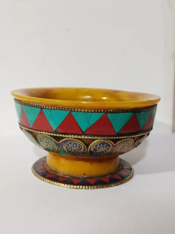 کاسه کهربا قدیمی روسی