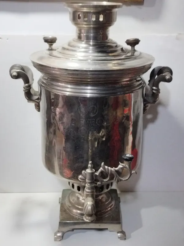 سماور زغالی روسی قاجاری1850 تا 1899