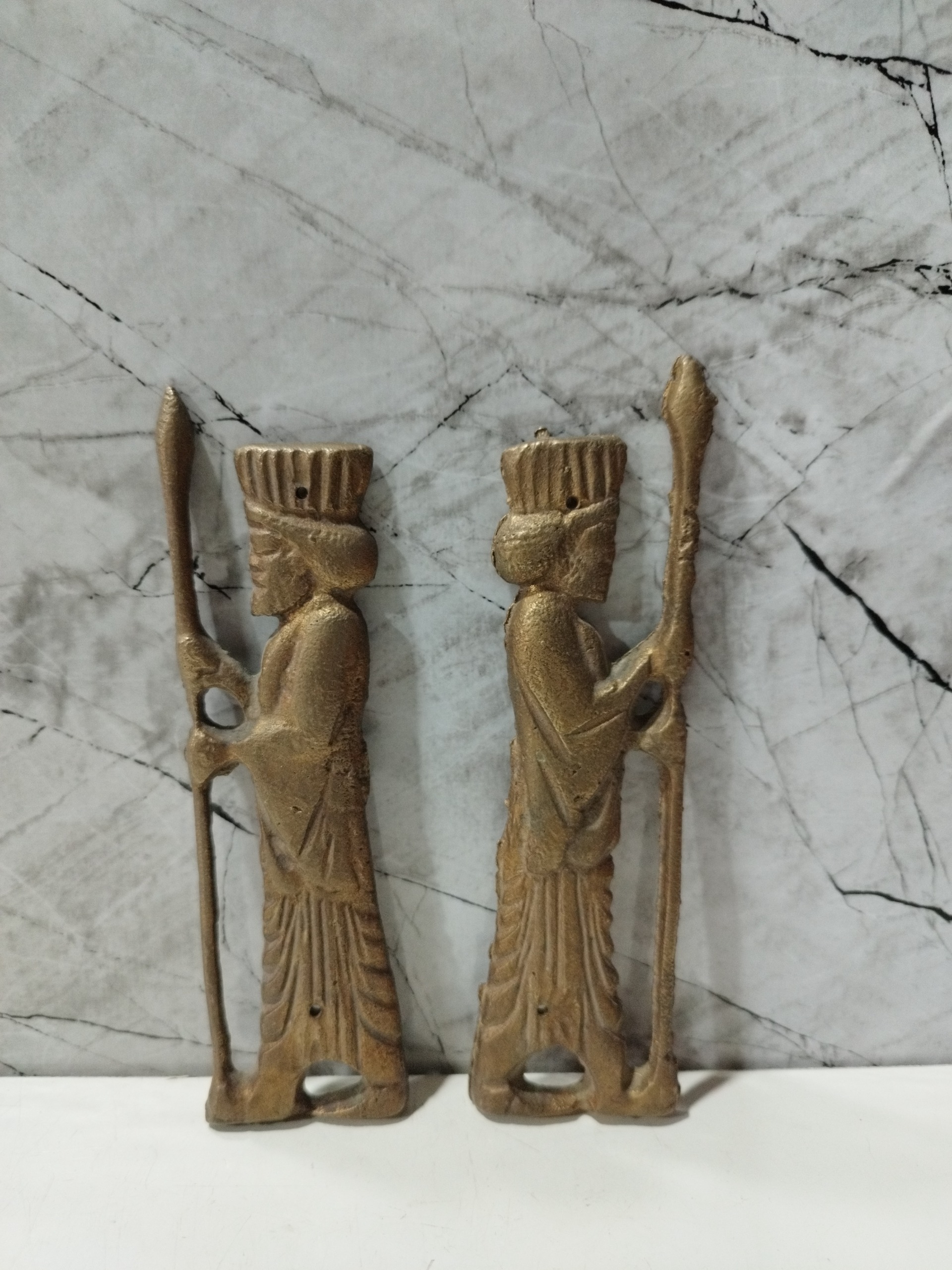 یک جفت گل میخ قدیمی سرباز هخامنشی