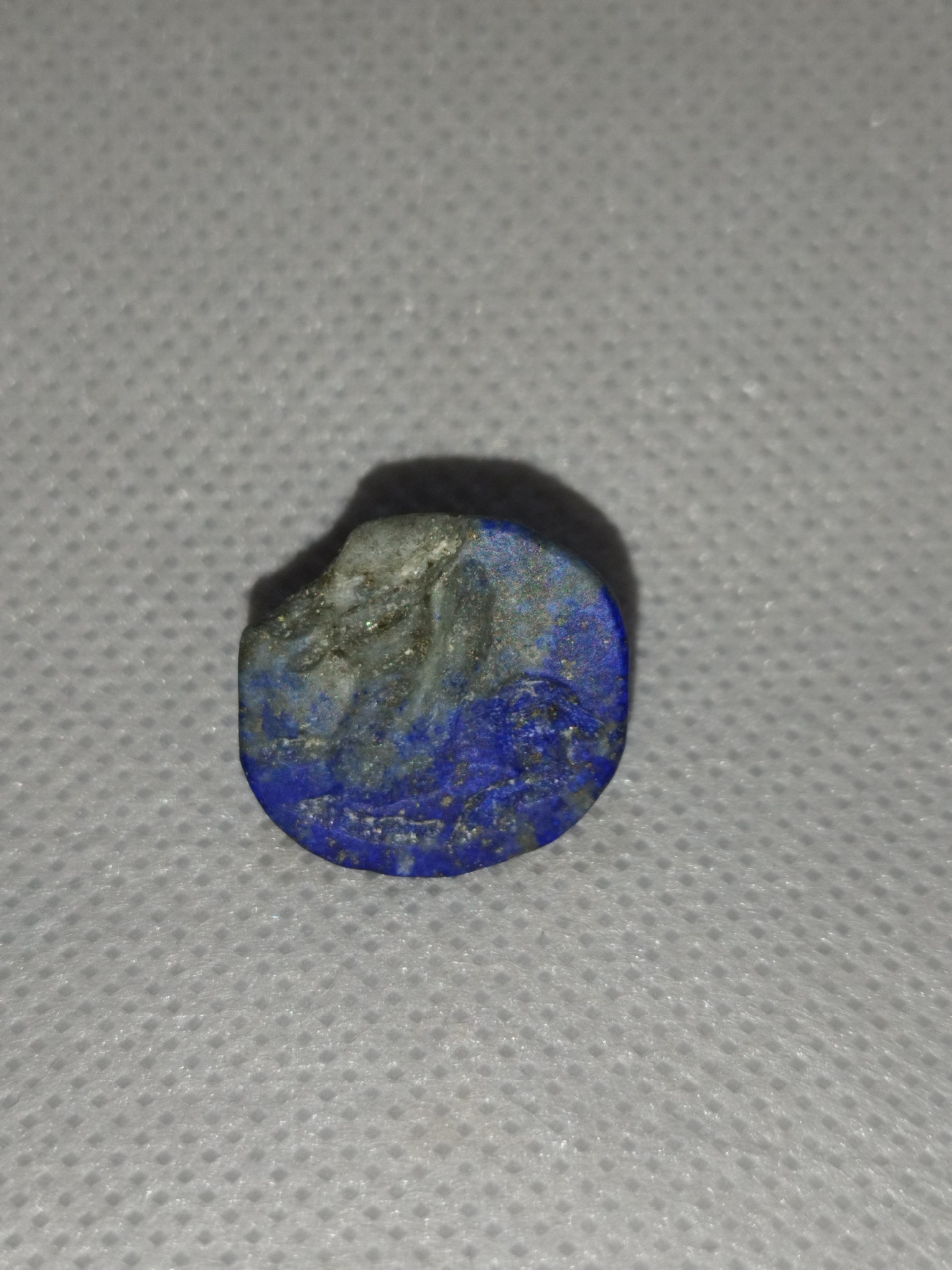 مهر لاجورد قدیمی تصویری