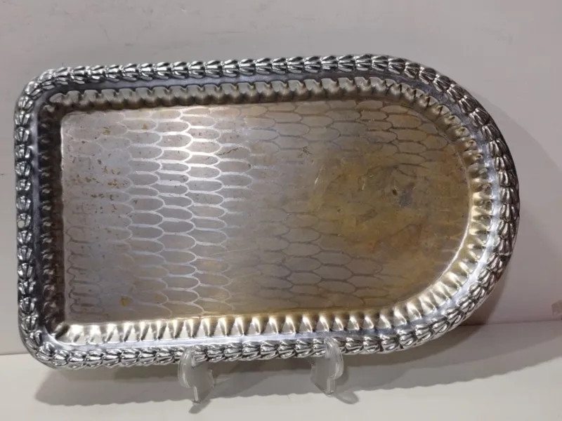 سینی زیرسماوری قدیمی برنجی