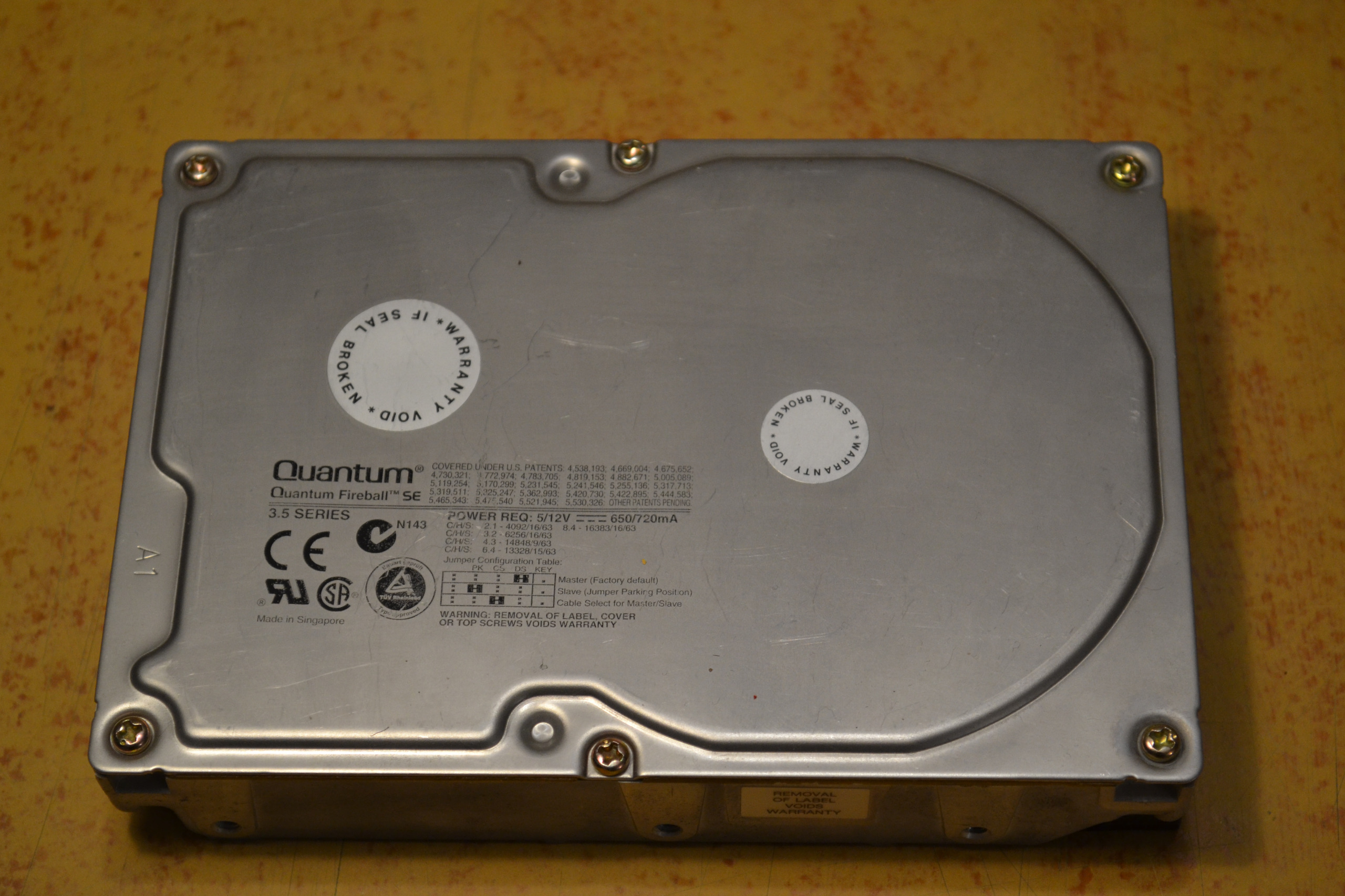هارد دیسک 2,1 گیگابایت کوانتوم Quantum