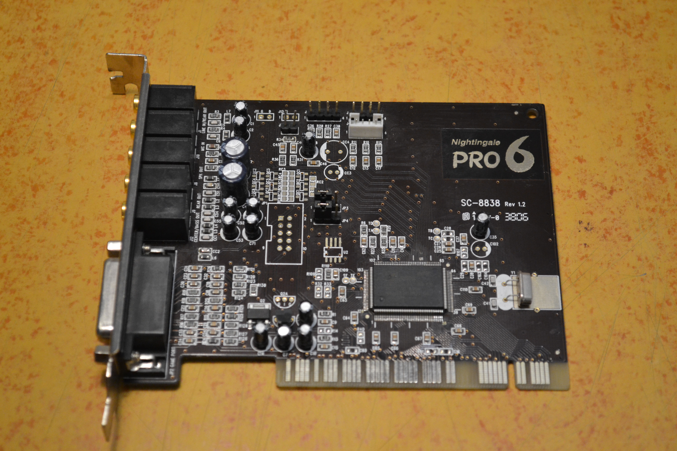 کارت صدا Zoltrix Nightingale PRO 6 قابل نصب WIN10