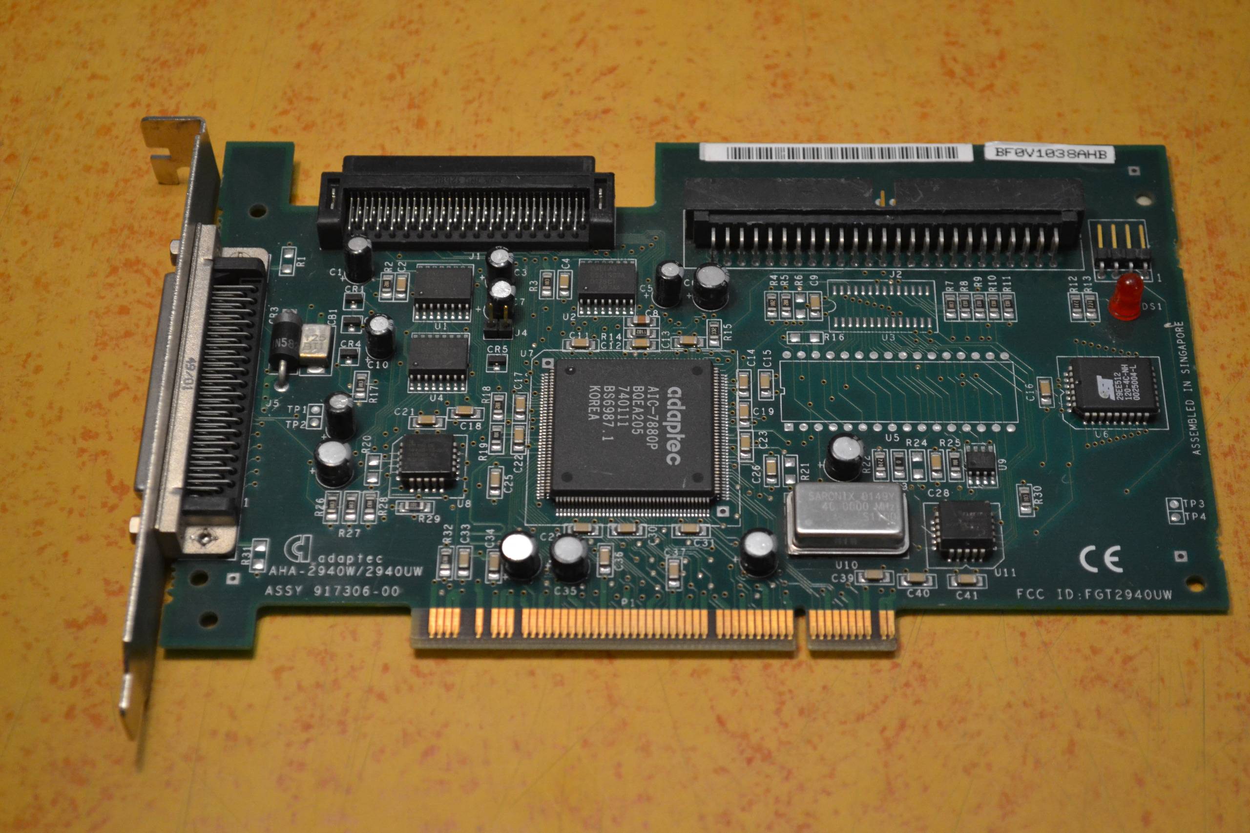 کارت اسکازی Adaptec 2940UW PCI SCSI Controller