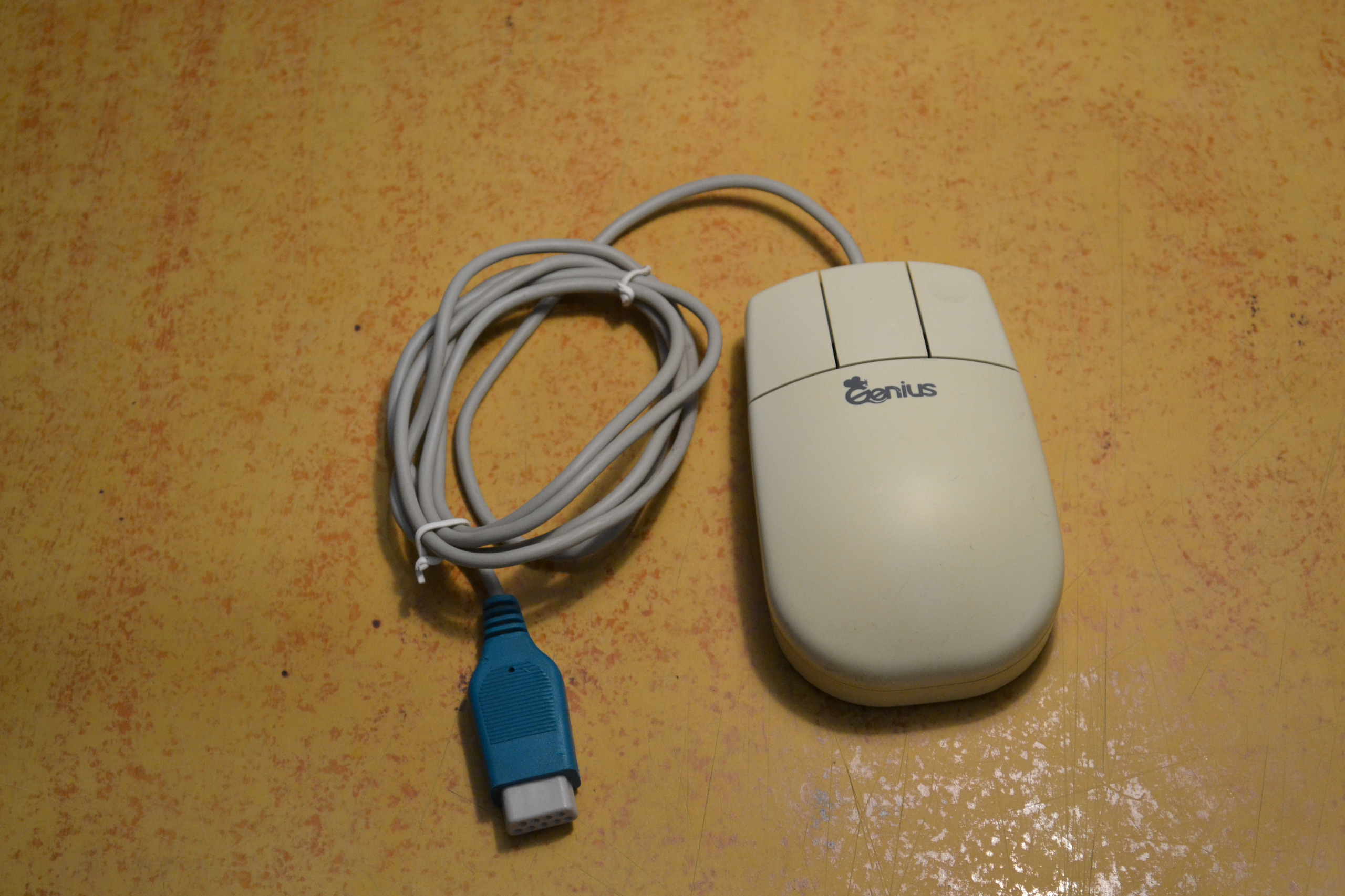 موس غلتکی Genius جنیوس EasyMouse ، پورت سریال COM