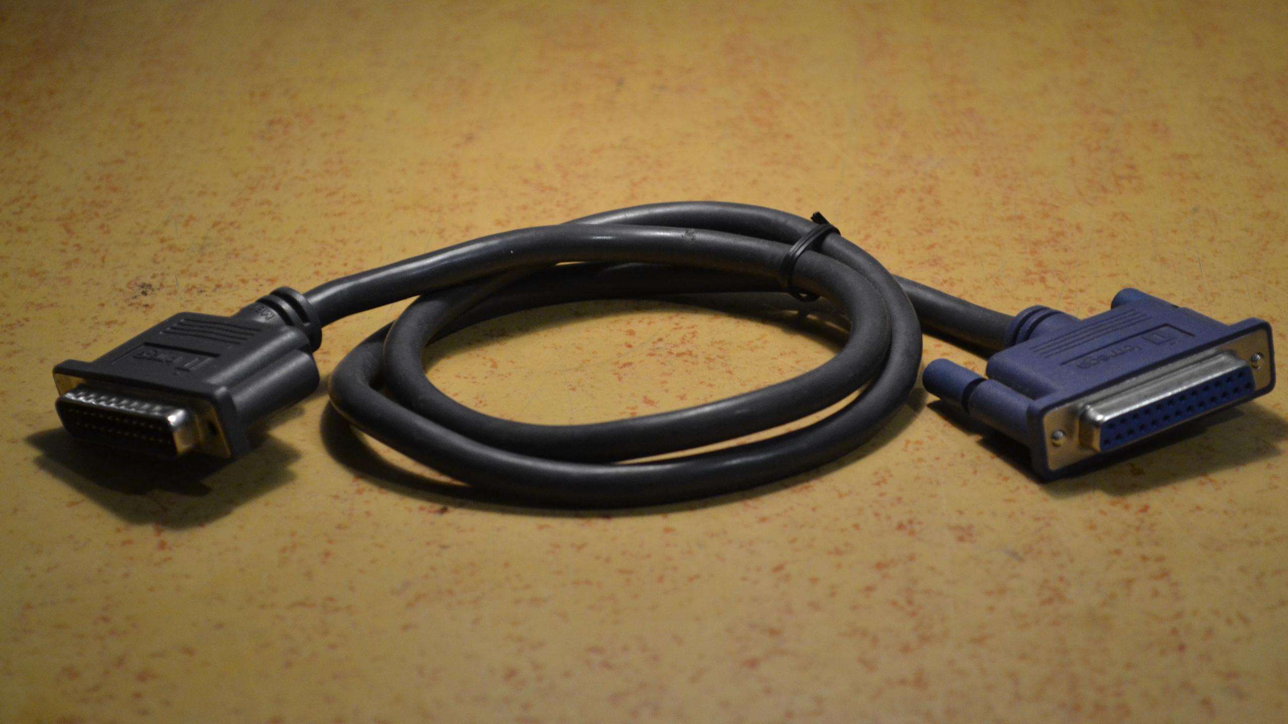 کابل پارالل LPT برای زیپ درایو اکسترنال iomega