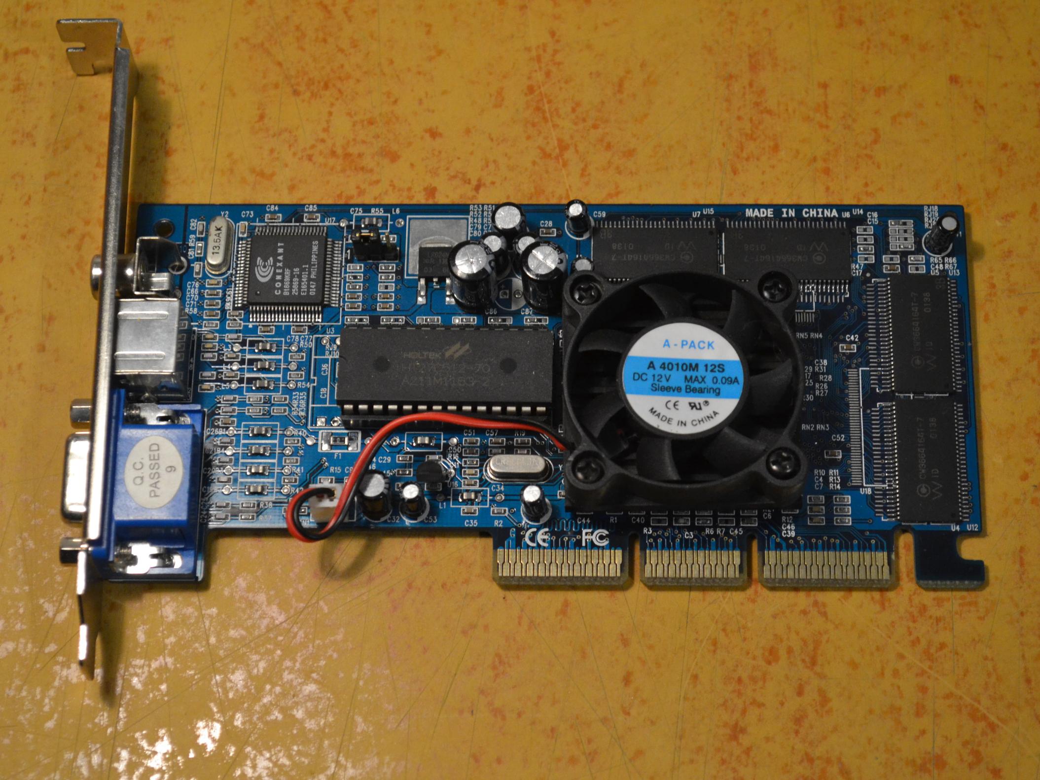 کارت گرافیک قدیمی NVIDIA RIVA TNT2 64 AGP 32MB