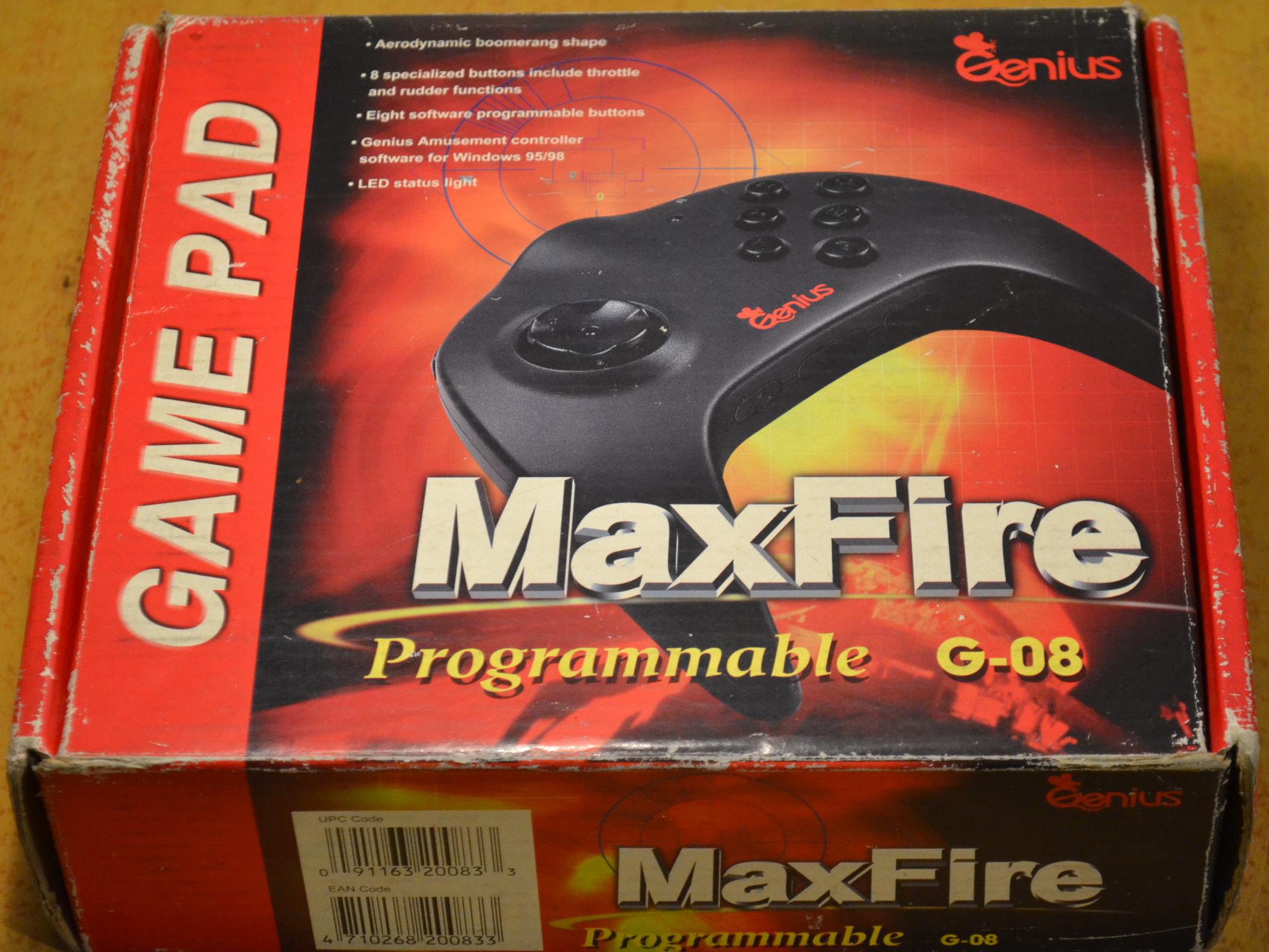 دسته بازی 15 پین جنیوس Genius MaxFire