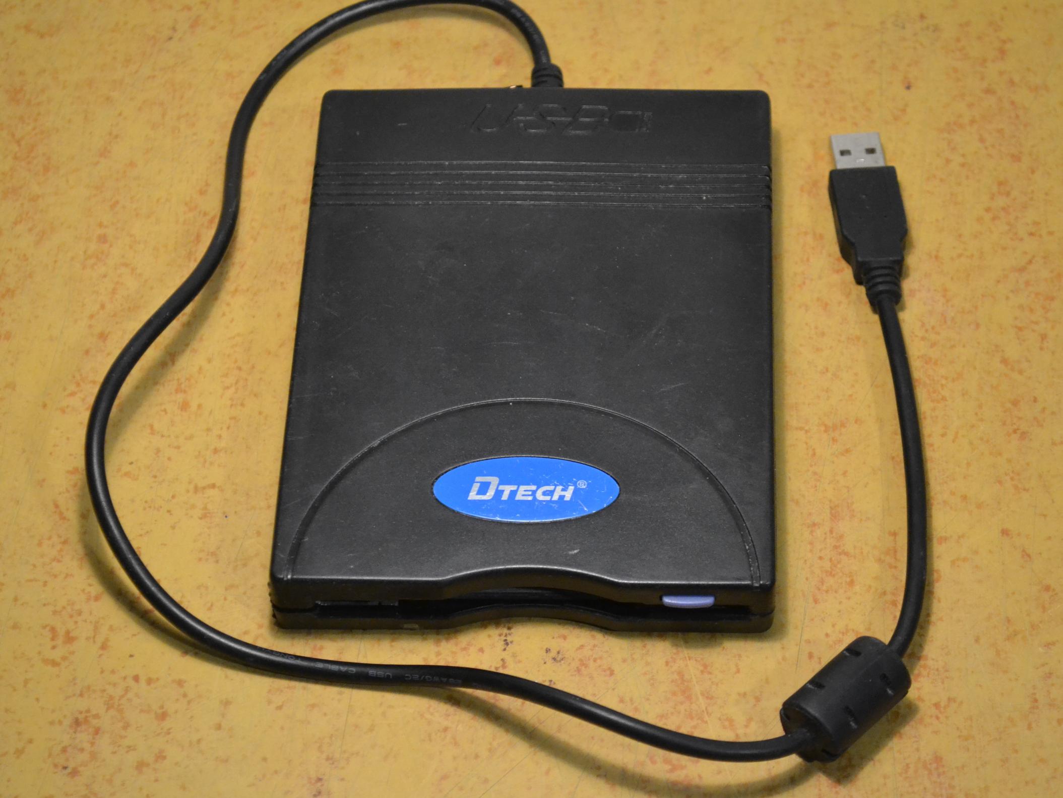 فلاپی درایو اکسترنال DTECH USB Floppy