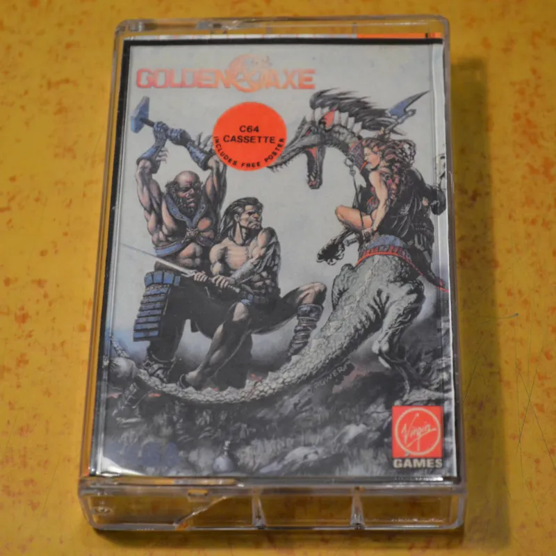 نوار بازی Golden Axe تبر طلایی برای کمودور 64