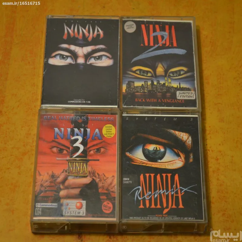 سری بازیهای Last Ninja برای کمودور 64