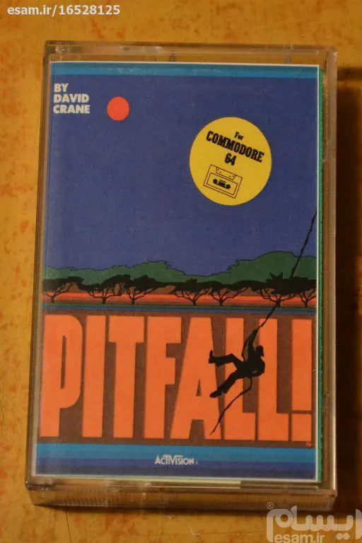 نوار بازی پیتفال 1و2 برای کمودور 64