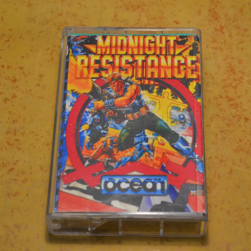 نوار بازی Midnight Resistance برای کمودور 64