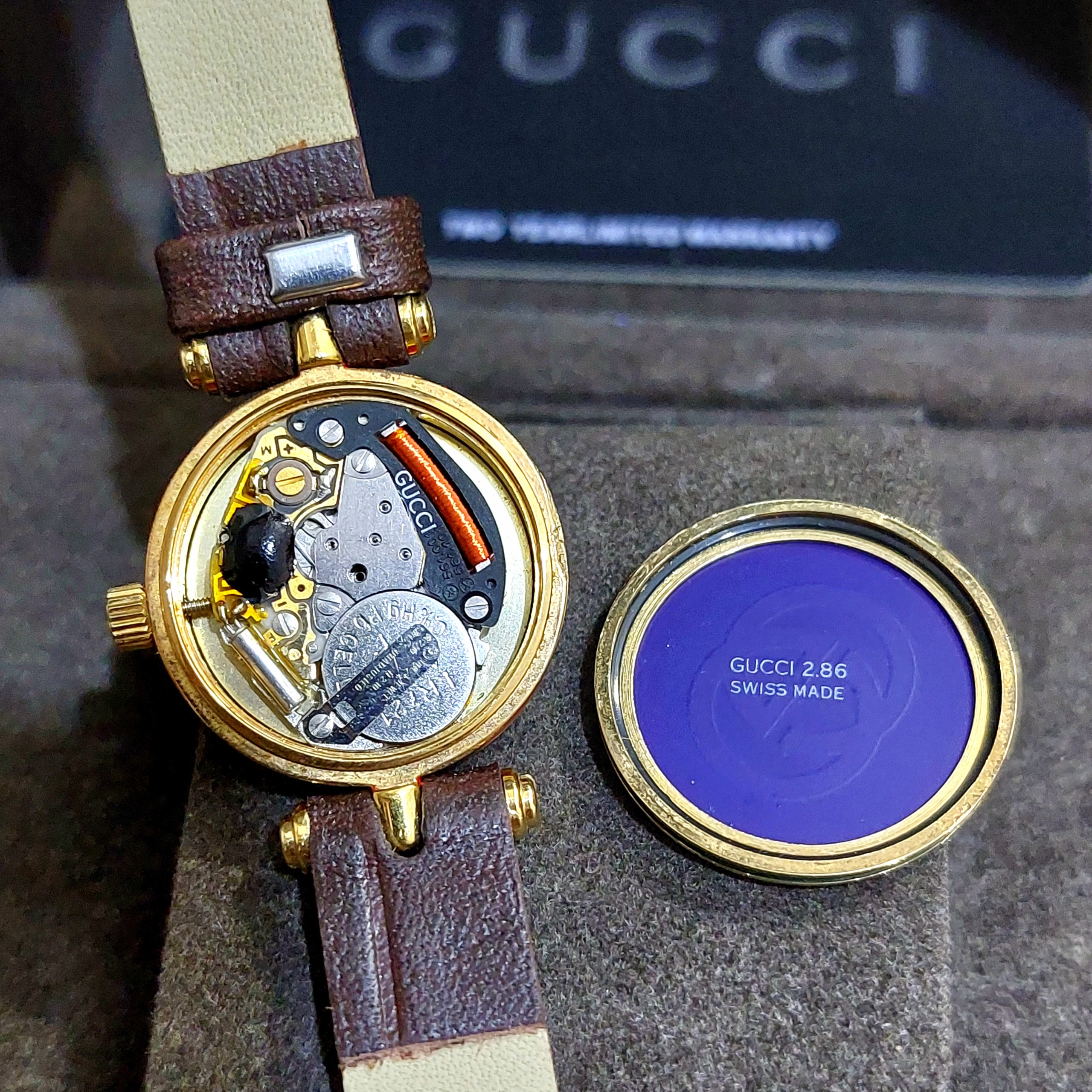 Gucci سوئیس اورجینال نایاب مخصوص بانوان باجعبه