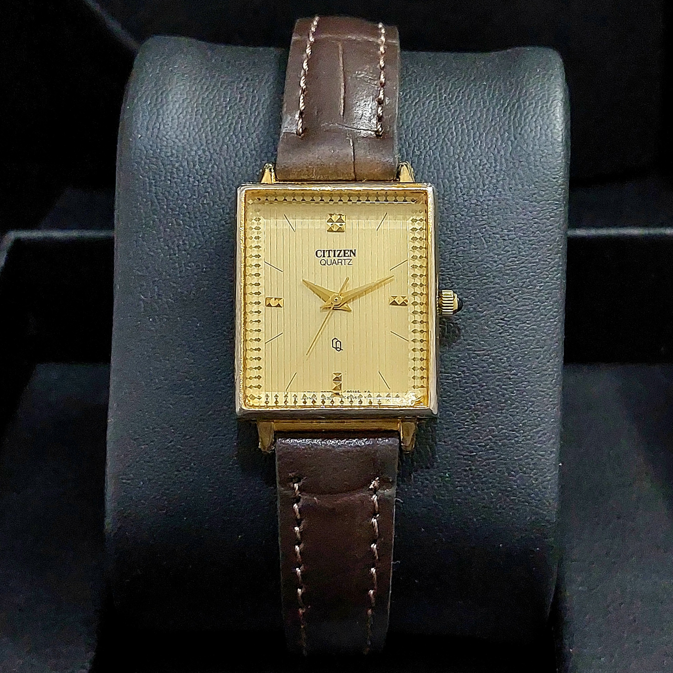 CITIZEN ژاپن اصل کلاسیک بند چرم طبیعی باکیفیت