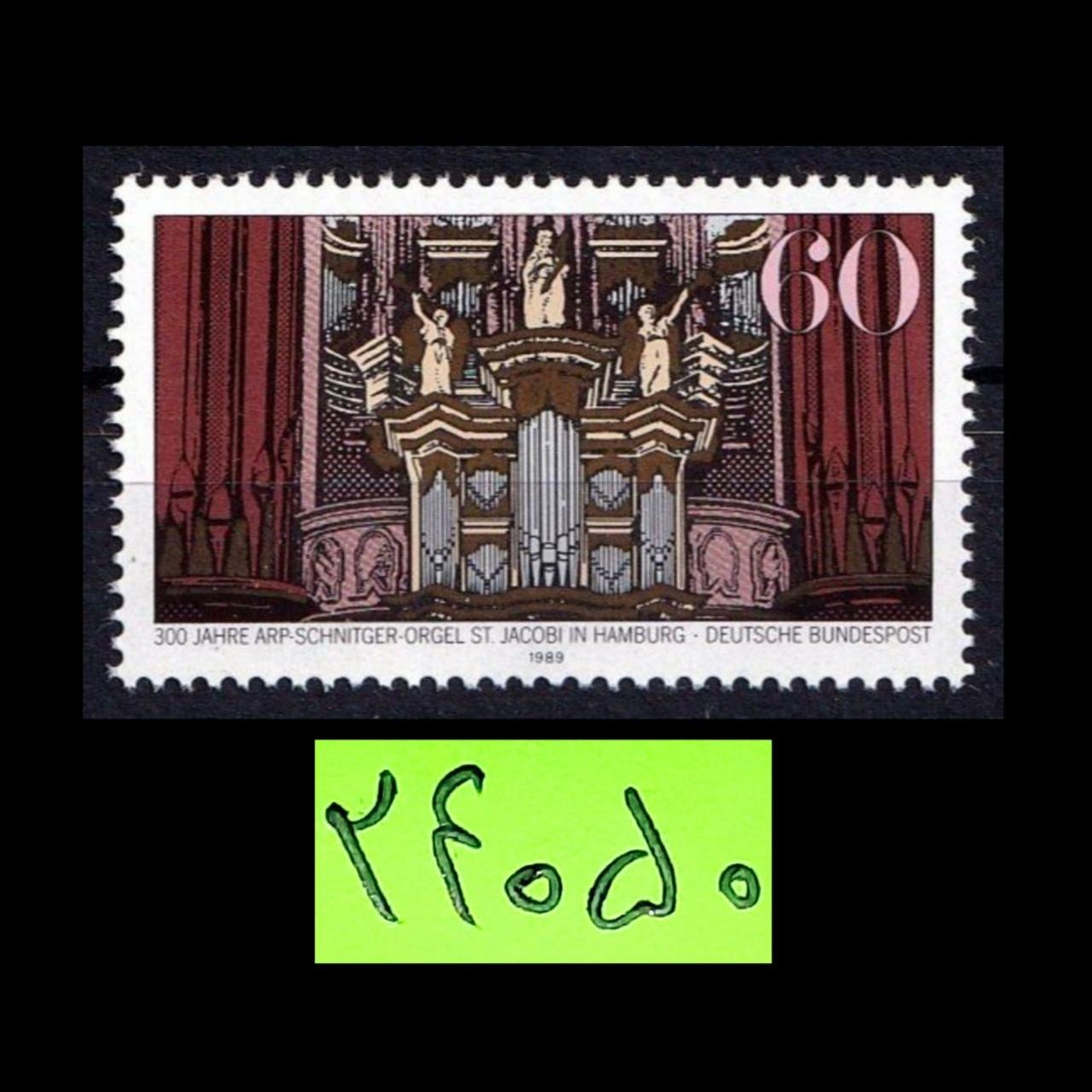 تمبر خاص تابلویی المان فدرال 1989،هامبورگ