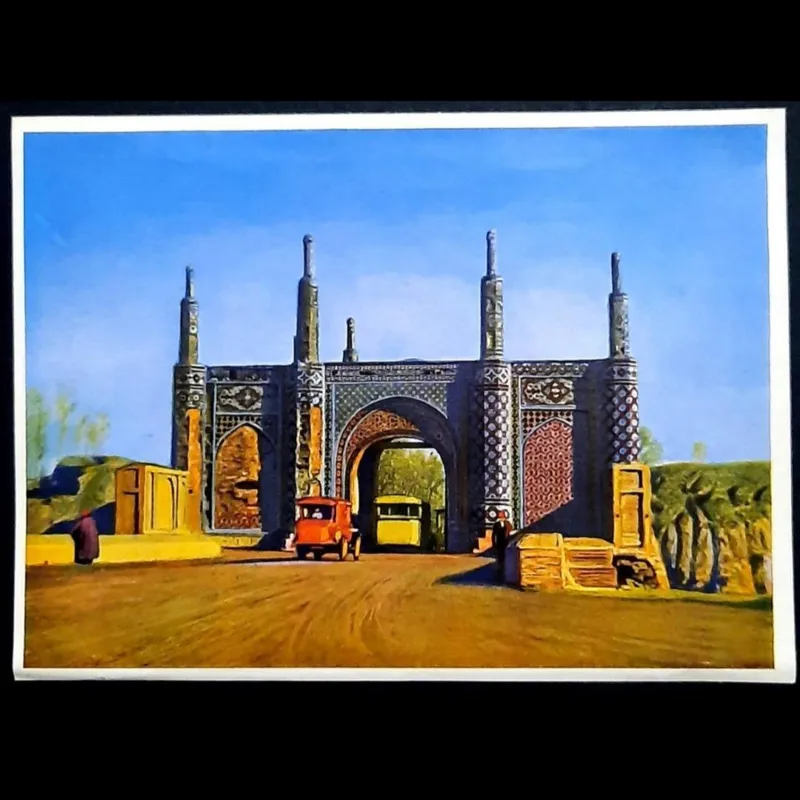 دروازه طهران پهلوی_چاپ المان_نایاب