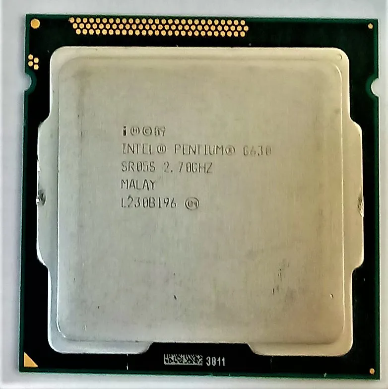 CPU Intel 1155 Pentium G630 بدون فن