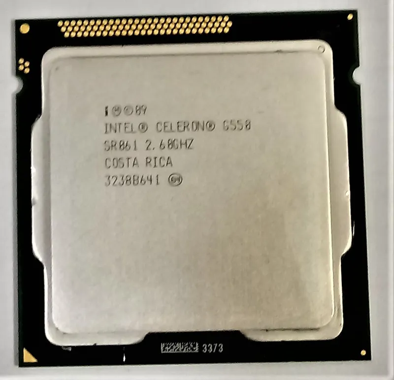 CPU Intel 1155 CELERON G550 بدون فن