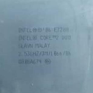 CPU Intel Core2 Duo E7200/2.53GHz