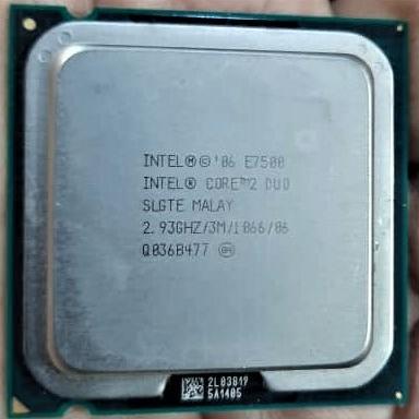 CPU Intel Core2 Duo E7500/2.93GHz