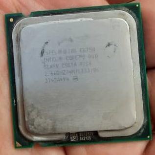 CPU Intel Core2 Duo E6750/2.66GHz