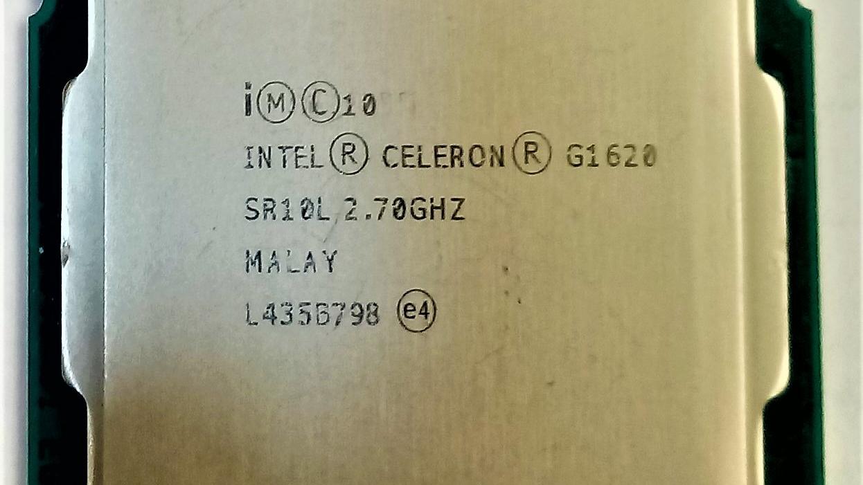 CPU INTEL G1620 Ivy Bridge بدون فن