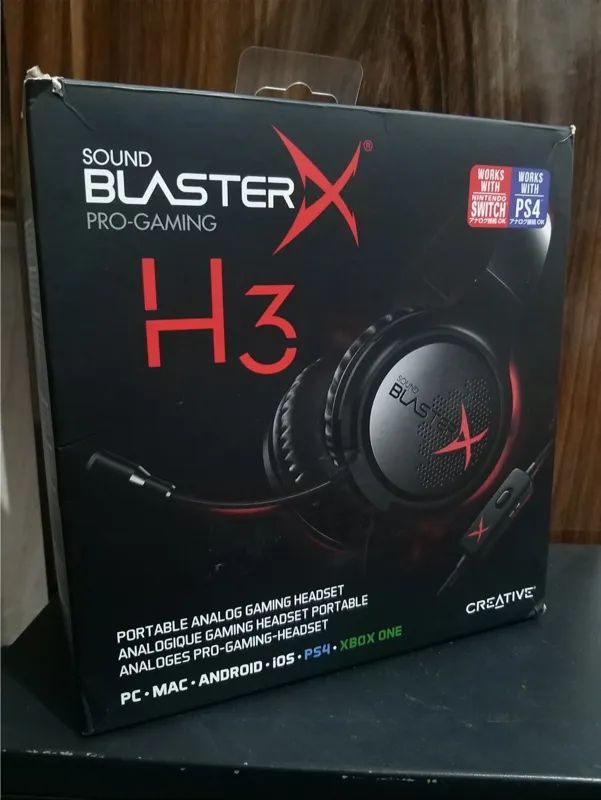 هدست بازی کریتیو مدل BlasterX Pro Gaming H3