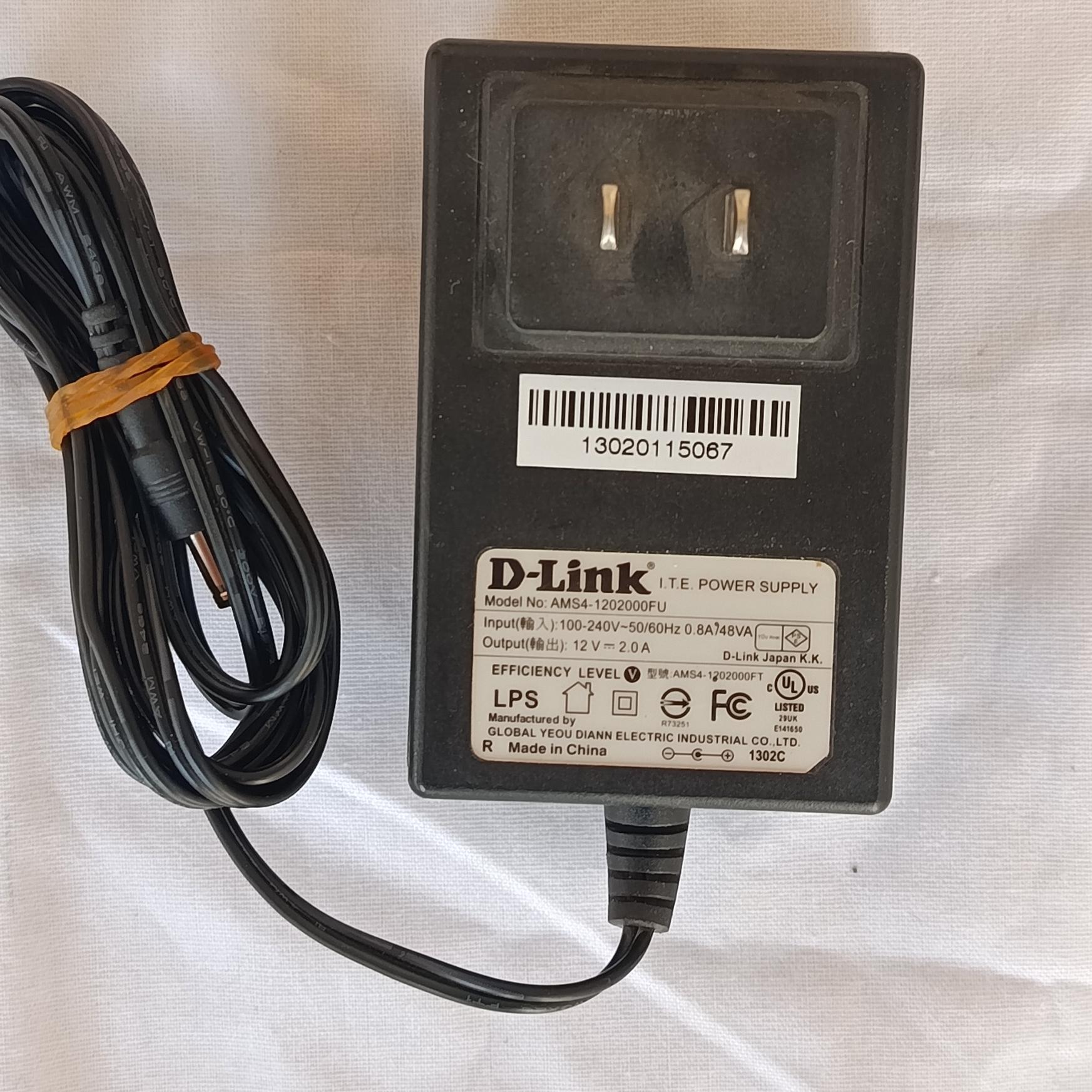 آداپتور فابریک اکسس پوینت D-Link ا 12 ولت 2 آمپر