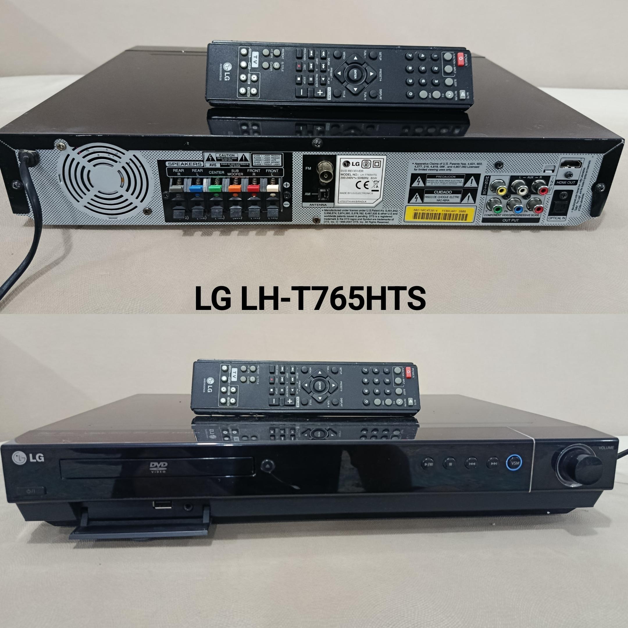 آمپلی بلوتوثی سینما خانگی الجی LH-T765HTS