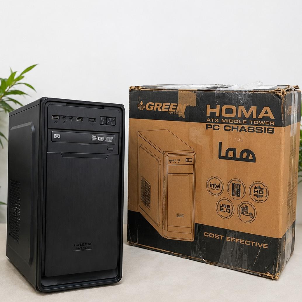کیس Core i5 نسل چهارم رم 8 هارد 500 پاور گرین