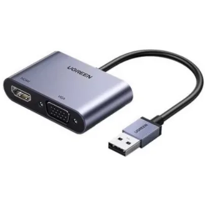 مبدل USB 3.0 به HDMI / VGA یوگرین مدل CM449