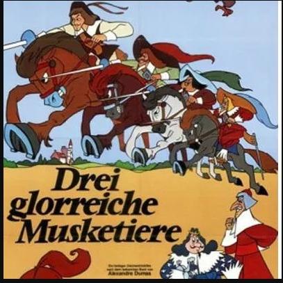 کارتون  خاطره انگیز و نایاب سه تفنگدار دوبله