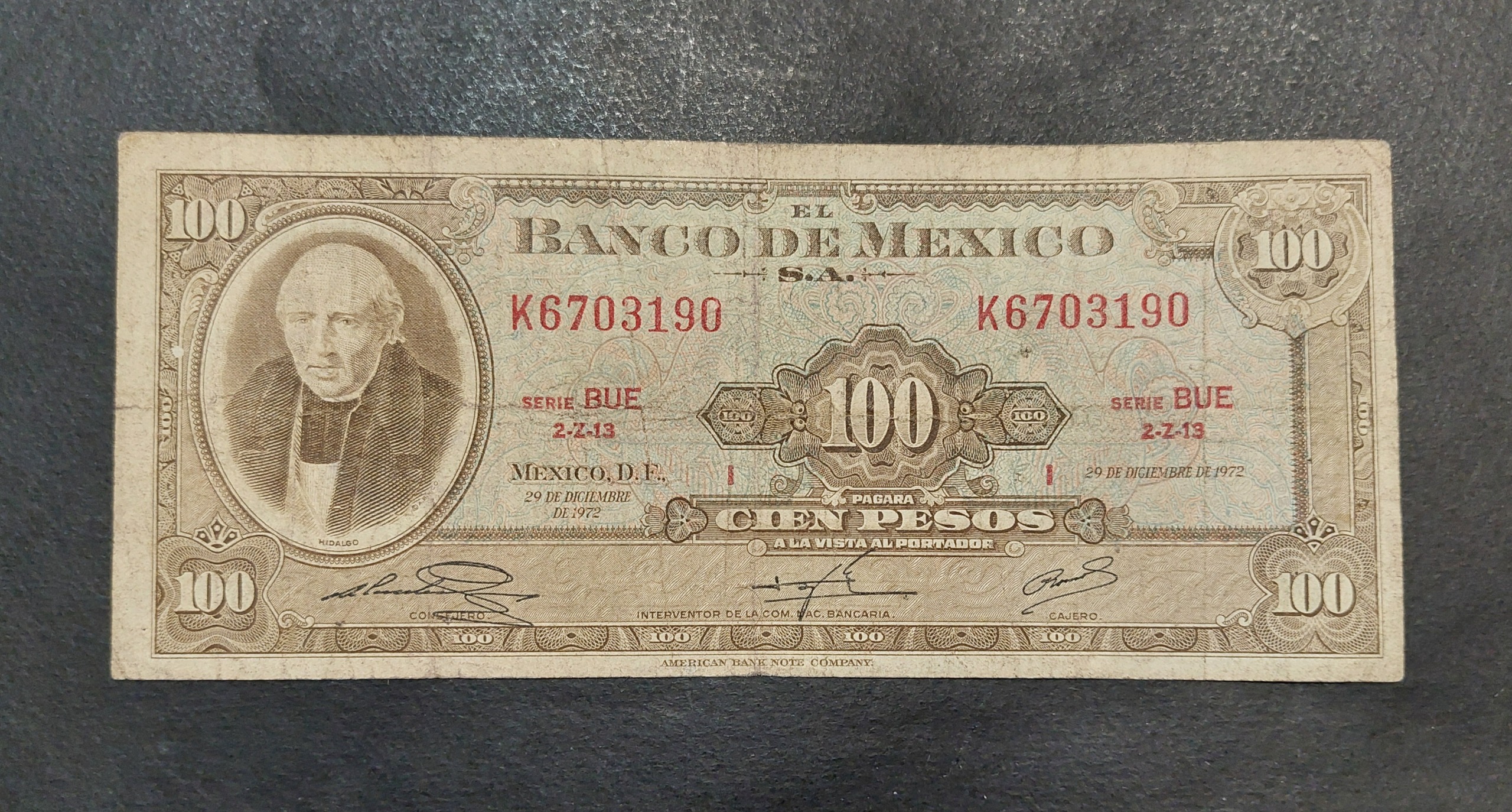 100 پزو مکزیک