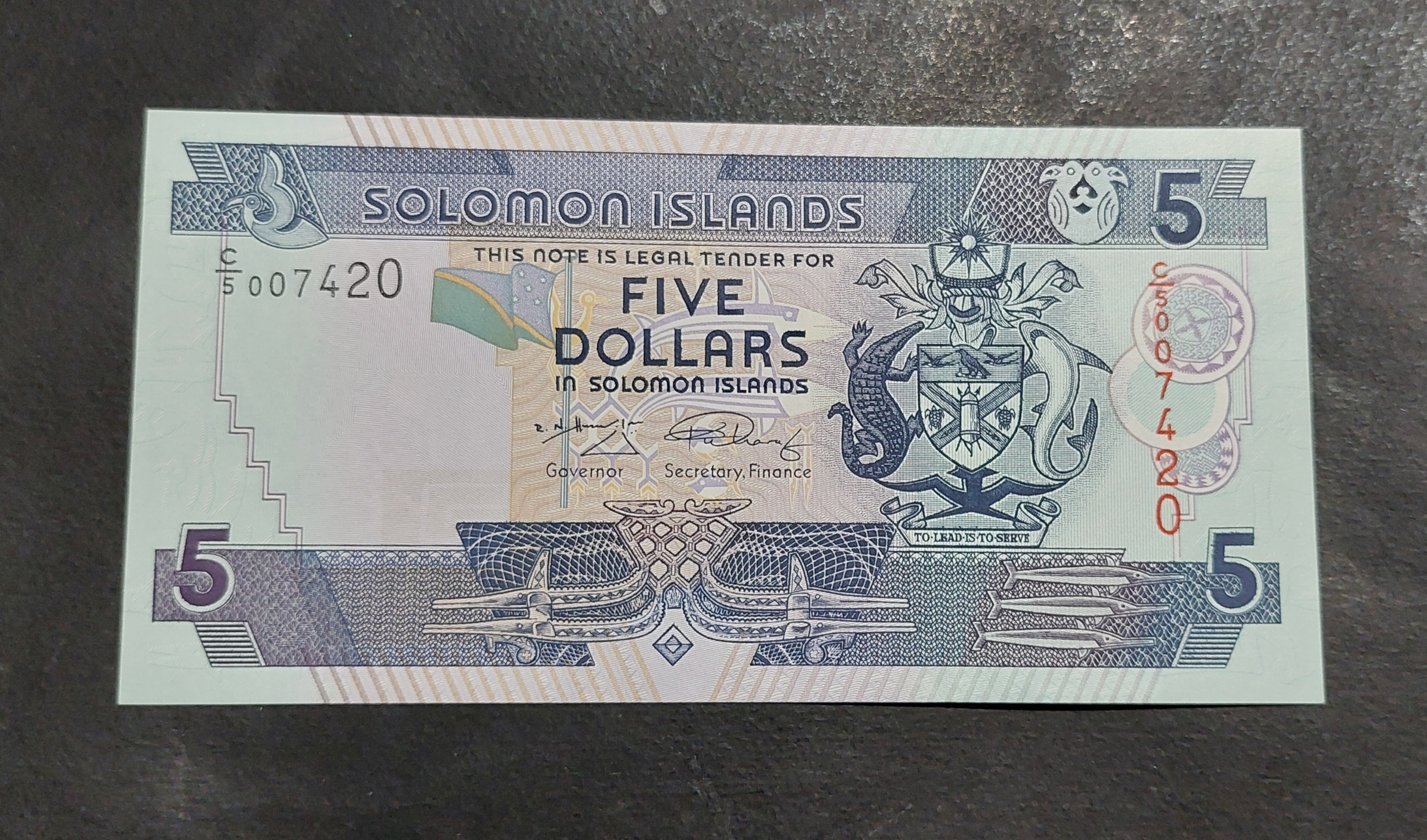 5 دلار جزایر سلیمان