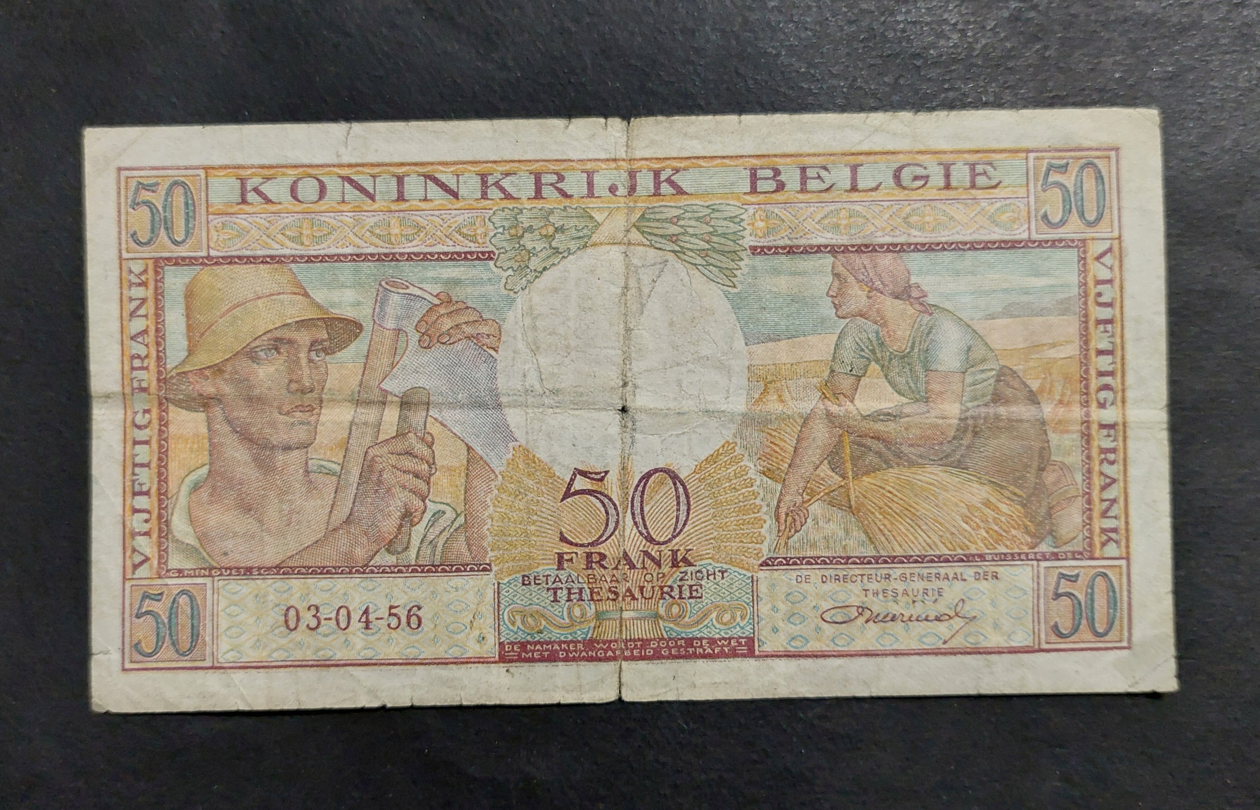 50 فرانک بلژیک