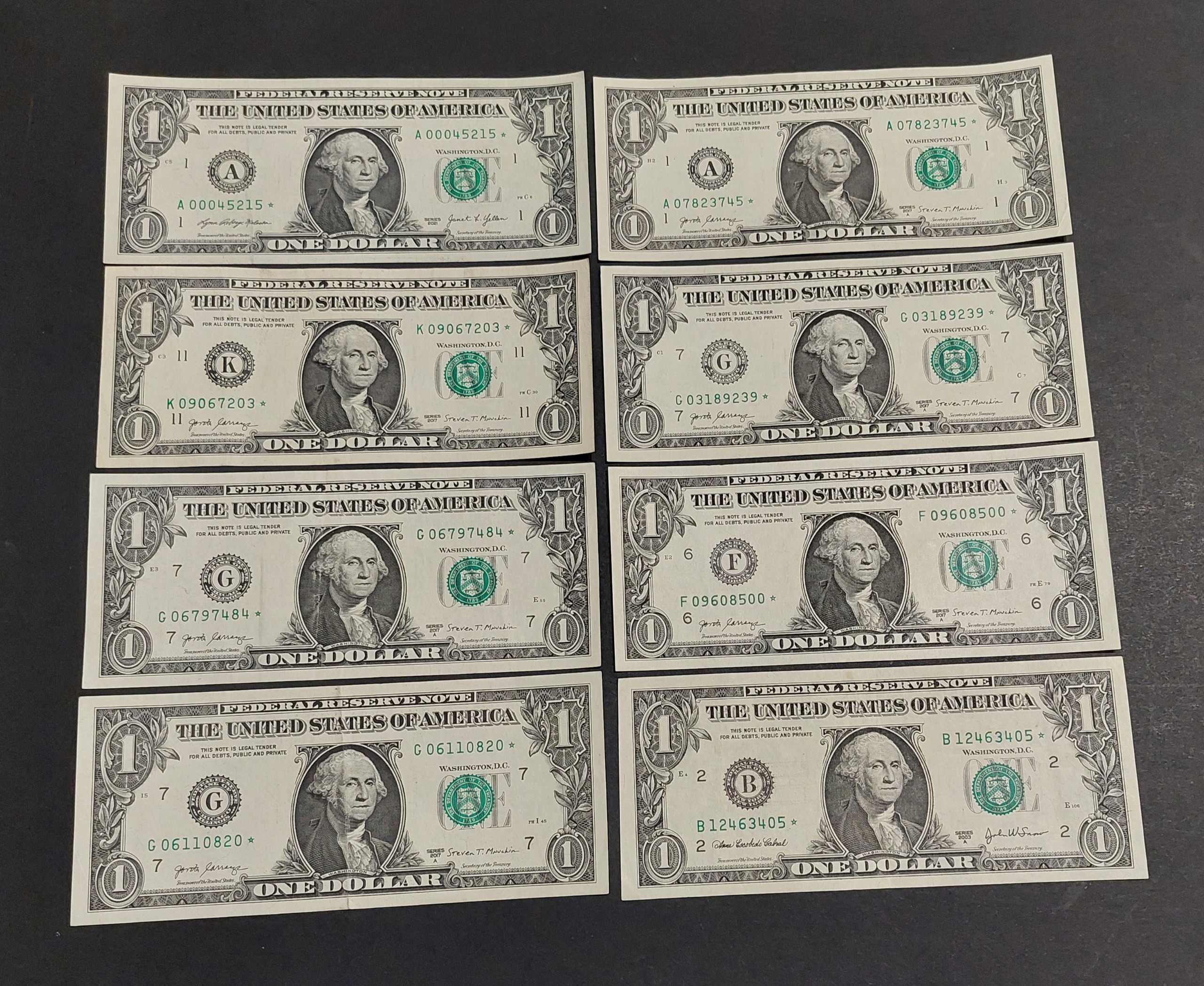 8 عدد 1 دلار جایگزین آمریکا