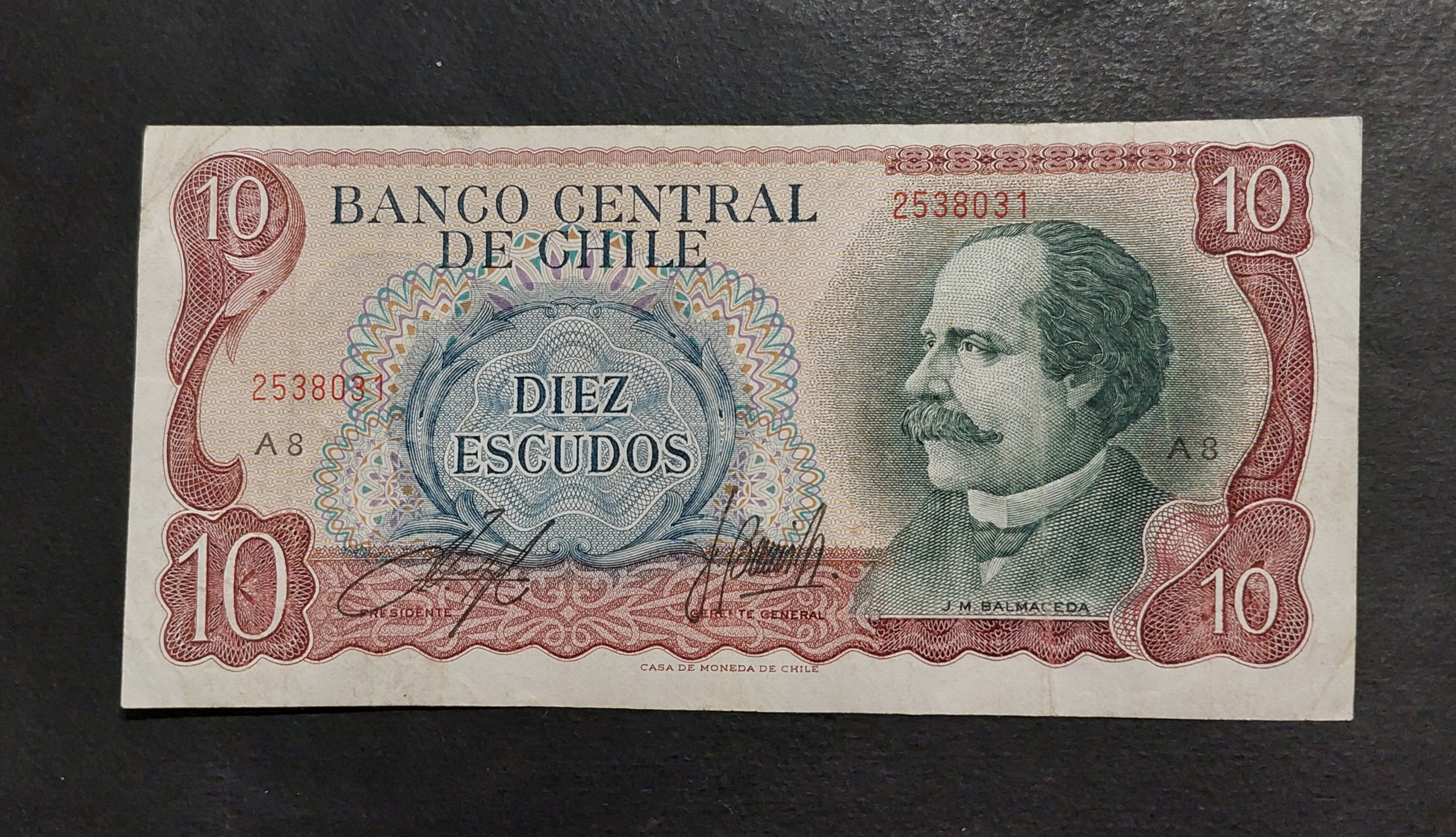 10 اسکودو شیلی