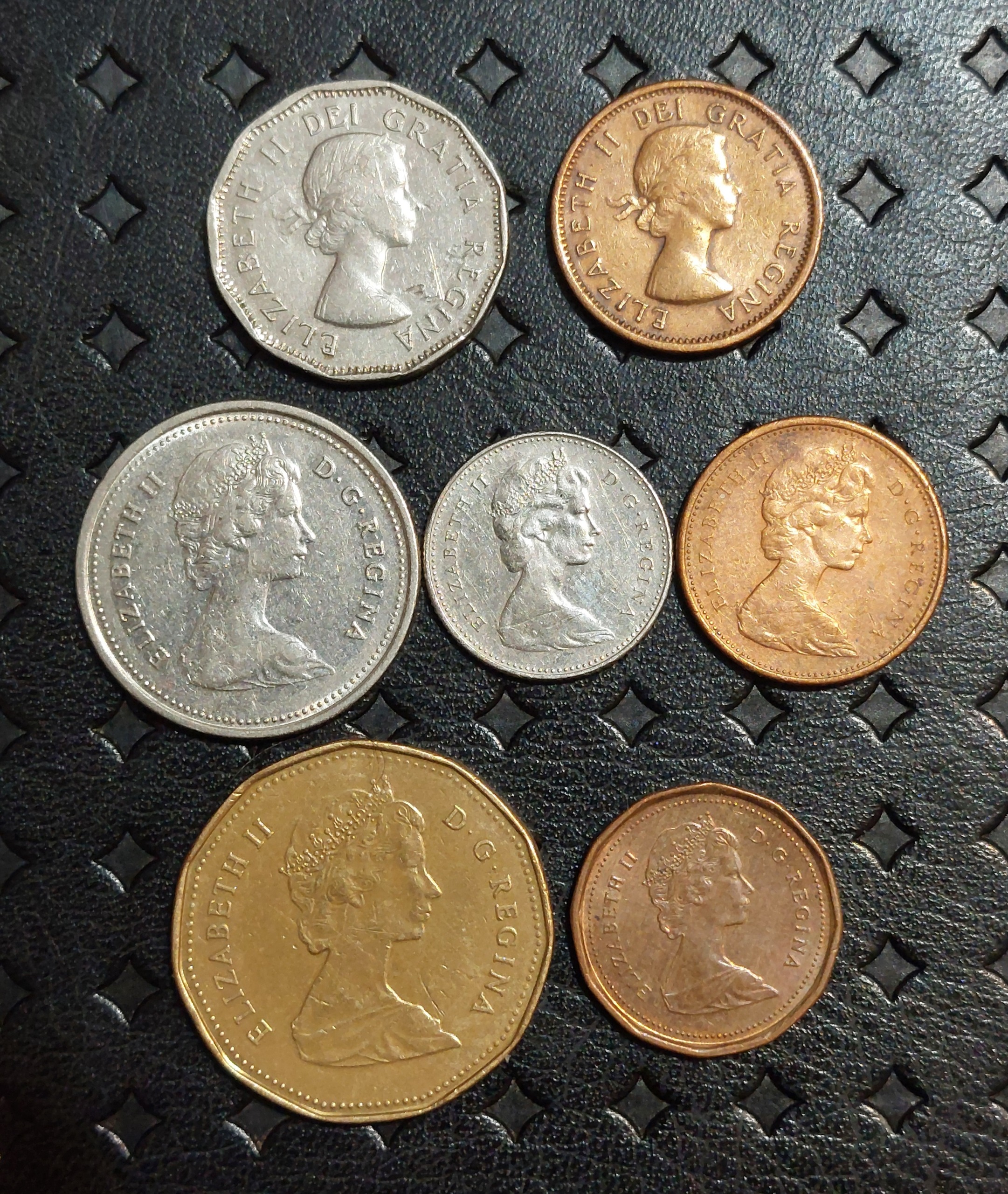 7 عدد سکه کانادا