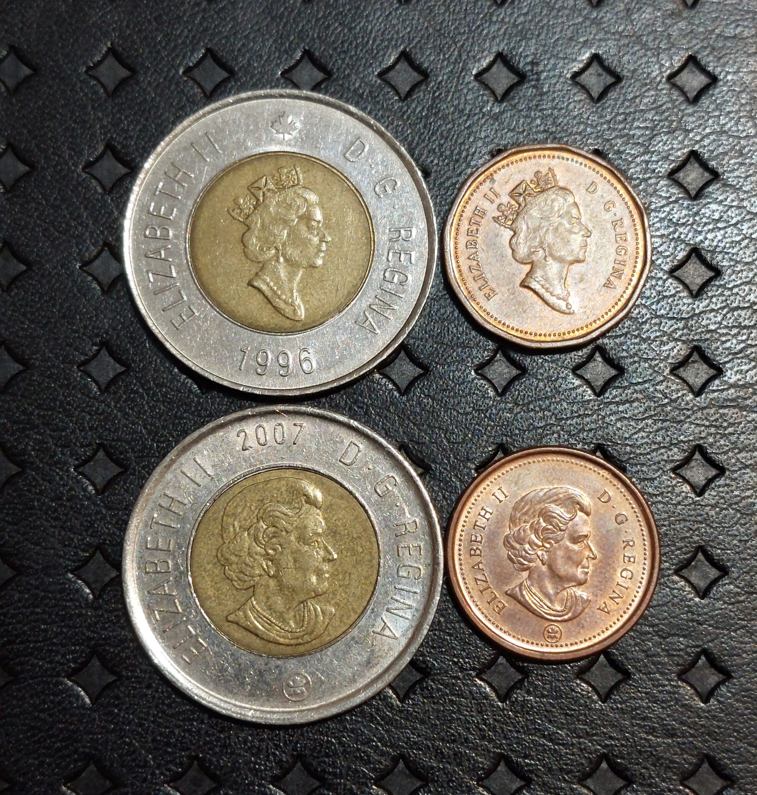 4 عدد سکه کانادا