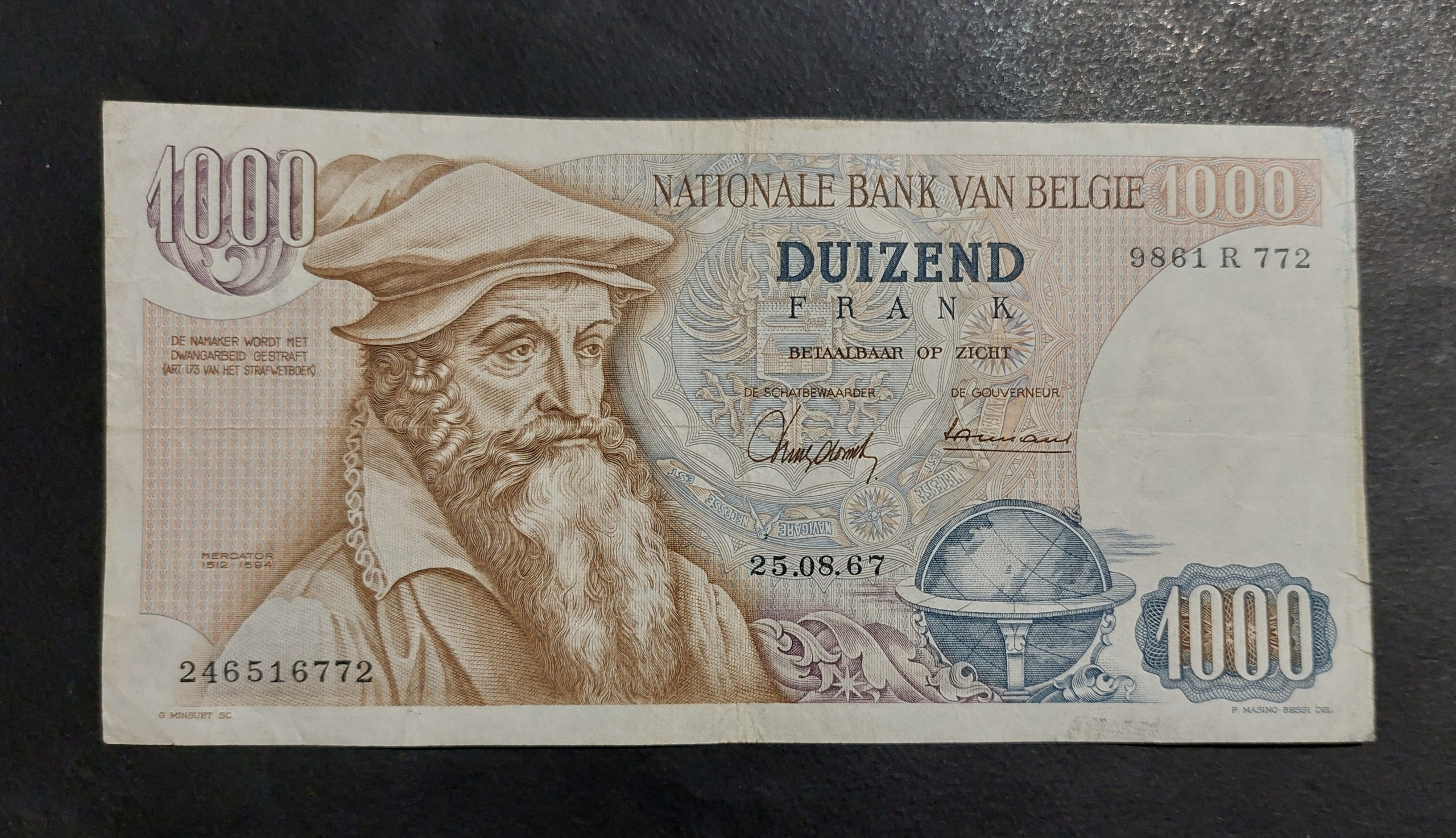 1000 فرانک بلژیک