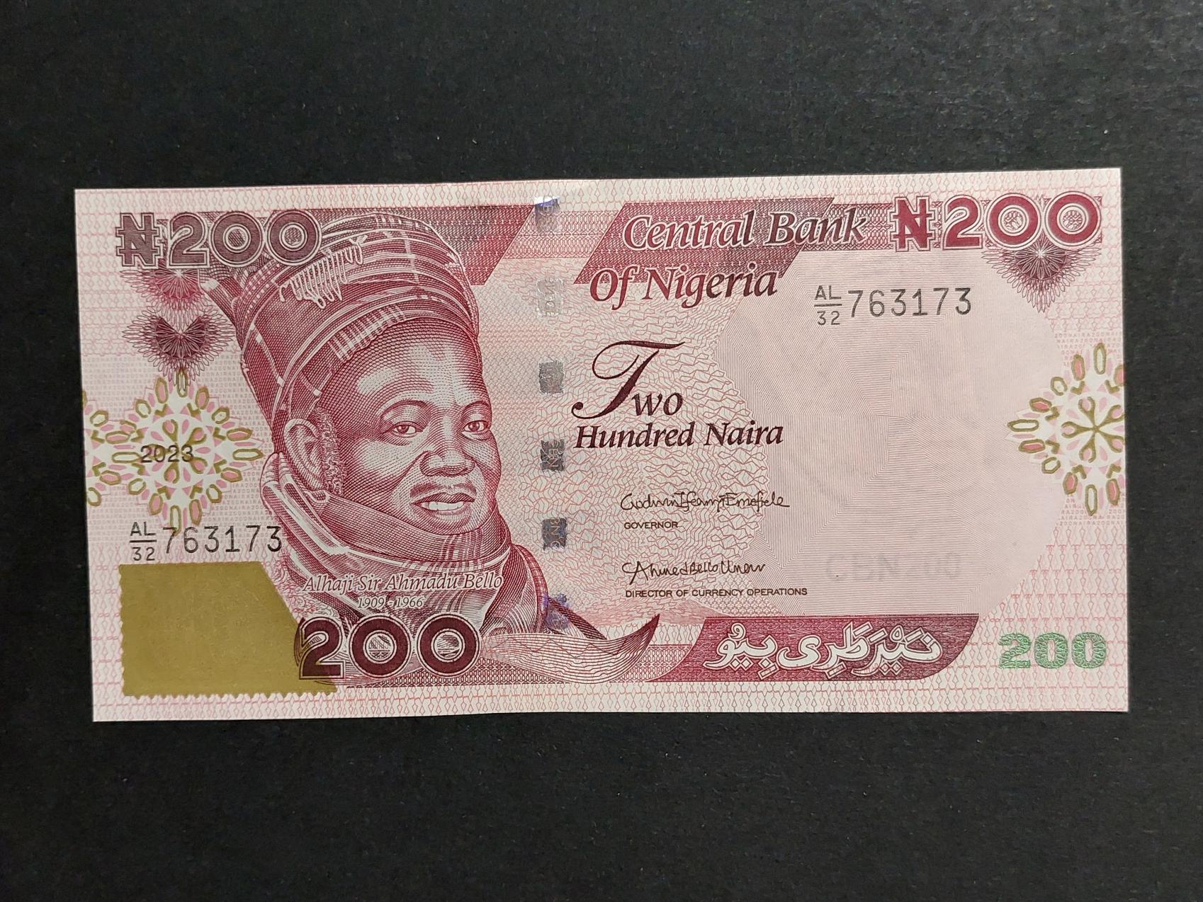 200 نایرا نیجریه