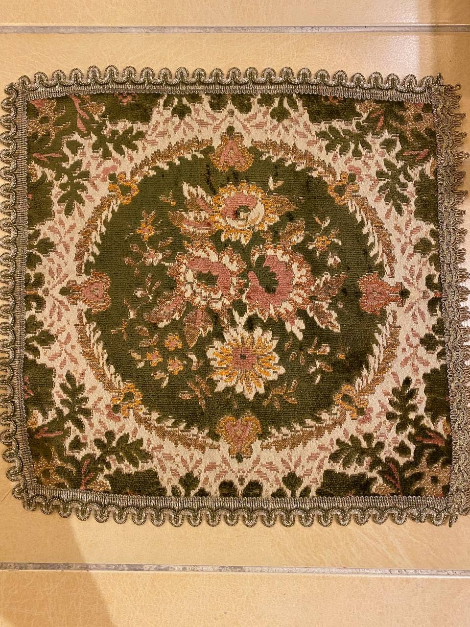 رویه کوسن مخمل قدیمی (آستر ندارد)