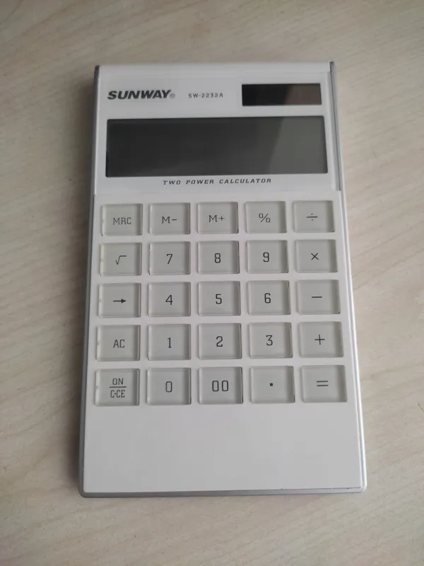 ماشین حساب SUNWAY SW-2232A