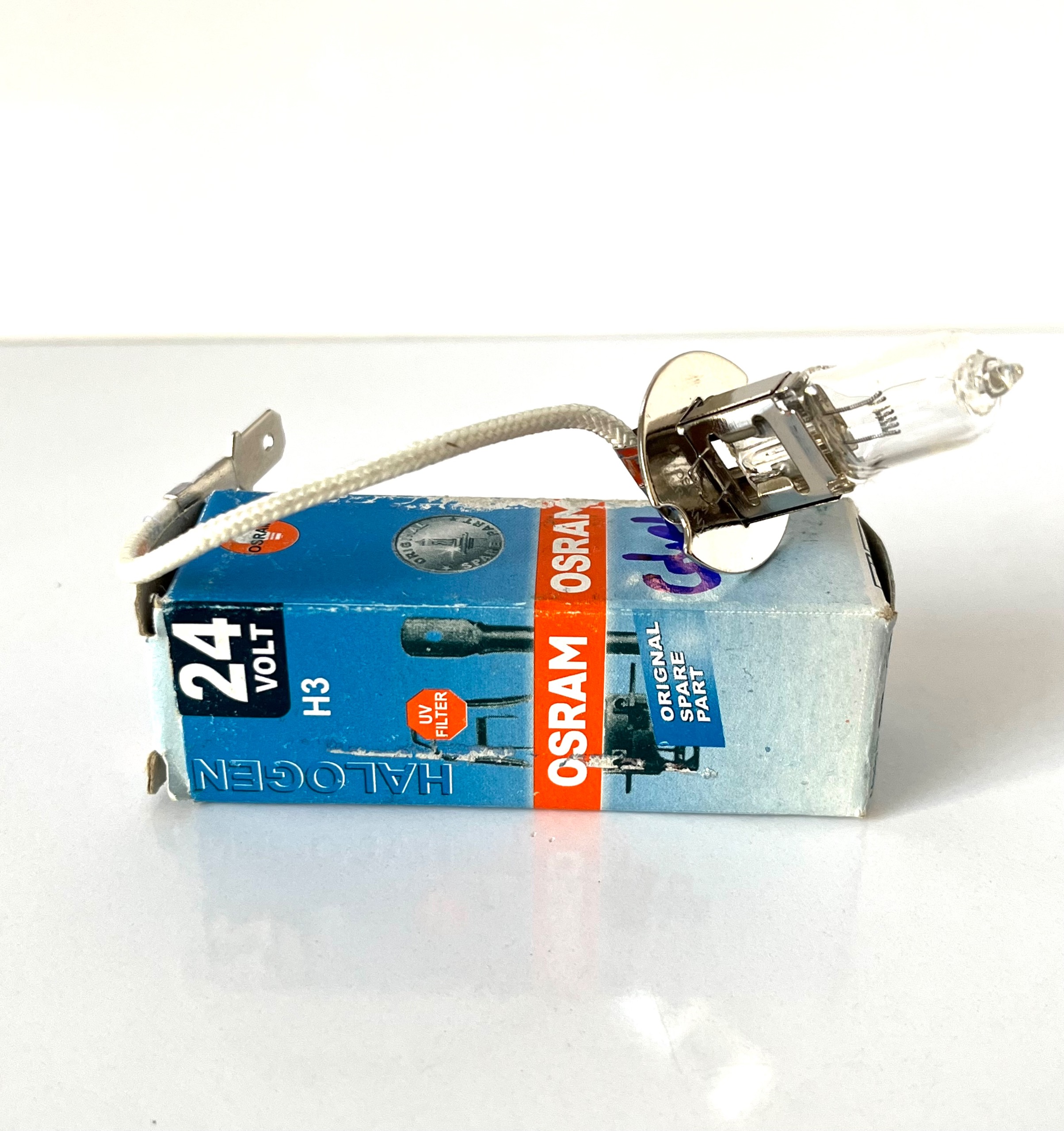 لامپ هالوژن سیم دار OSRAM  24V  70W  H3