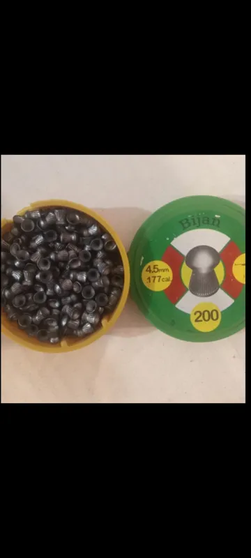 ساچمه تفنگ بادی 4.5 بیژن سرگنبدی