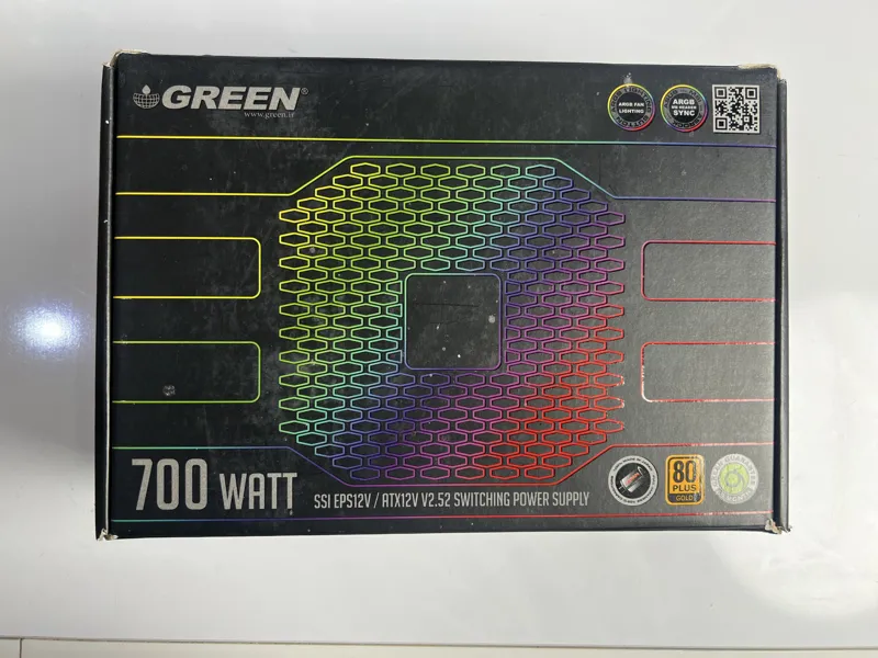 پاور گرین مدل Green GP700B کم کارکرد گارانتی دار